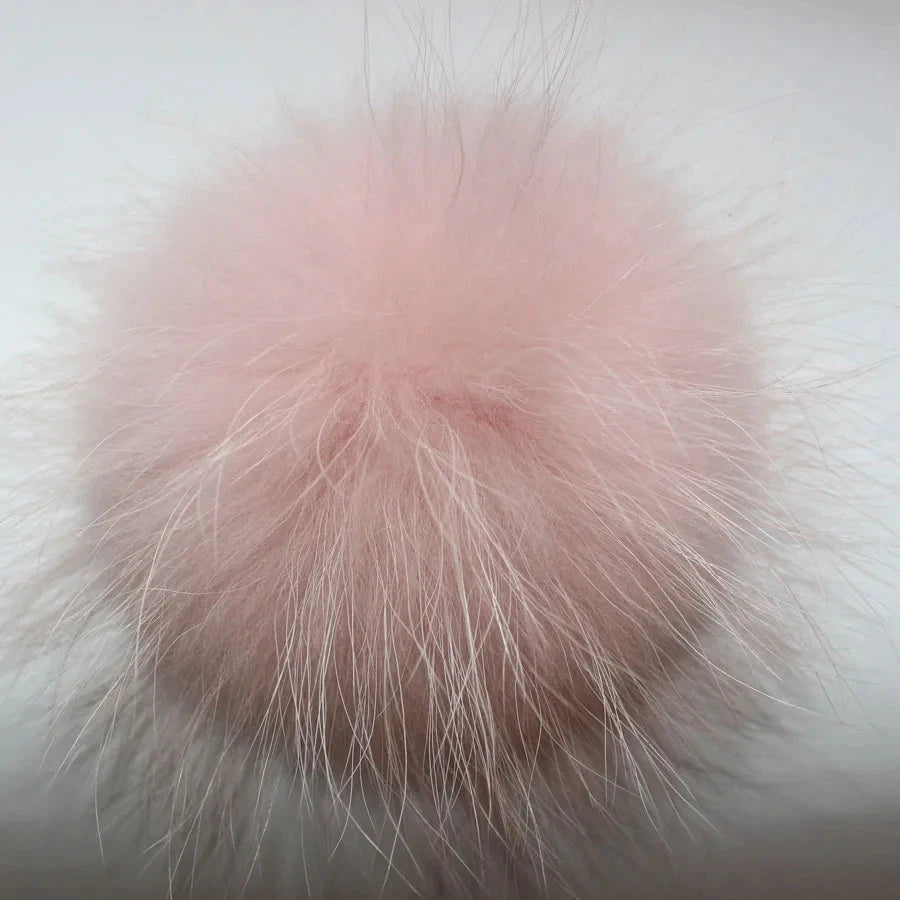 5pcs/ Lot DIY 14-15cm Large Red Black White Raccoon Fur GlowCart