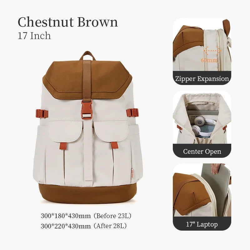 AJI Backpack For Women Travel Backpack Large Capacity Luxury GlowCart