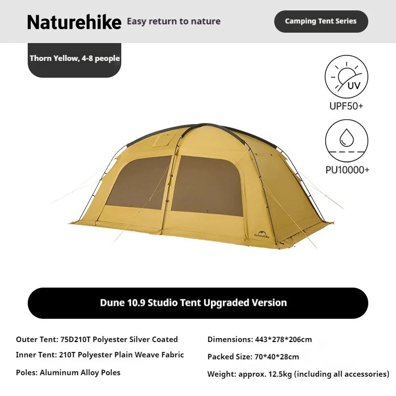 Naturehike Dune 10.9 · One-Bedroom Tent Vinyl Ultralight GlowCart