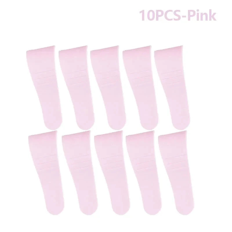 10Pcs Hair Removal Cream Scraper S-shaped Curved Portable GlowCart