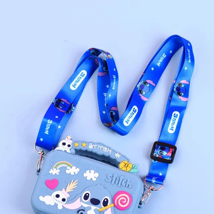 Stitch Disney Silicone Bag Cartoon Anime Figure Stich GlowCart
