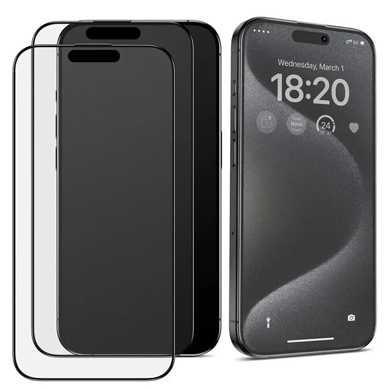 3Pcs Oleophobic Coating Dust Free Installation Screen GlowCart