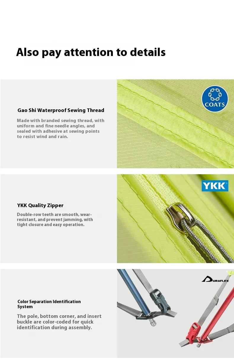 Naturehike Star River EXT Hiking Tent Outdoor Camping GlowCart