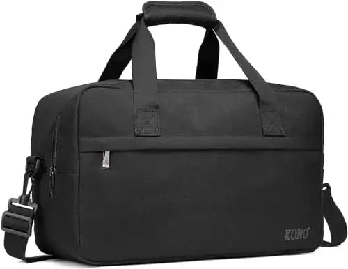 Kono 55x35x25 Carry On Luggage 48L Large Capacity Holdall GlowCart
