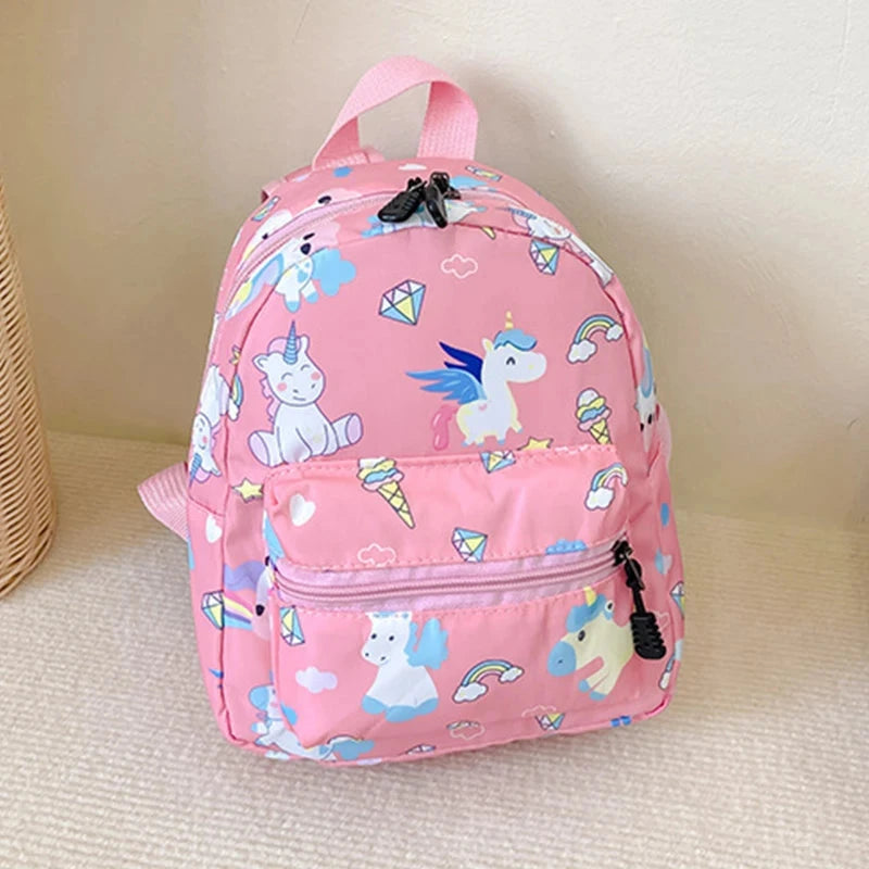 Children's Cartoon Dinosaur Unicorn Backpacks For Teenager Cute Kindergarten Schoolbag Waterproof Book Bag Boys Girls Animal Bag GlowCart