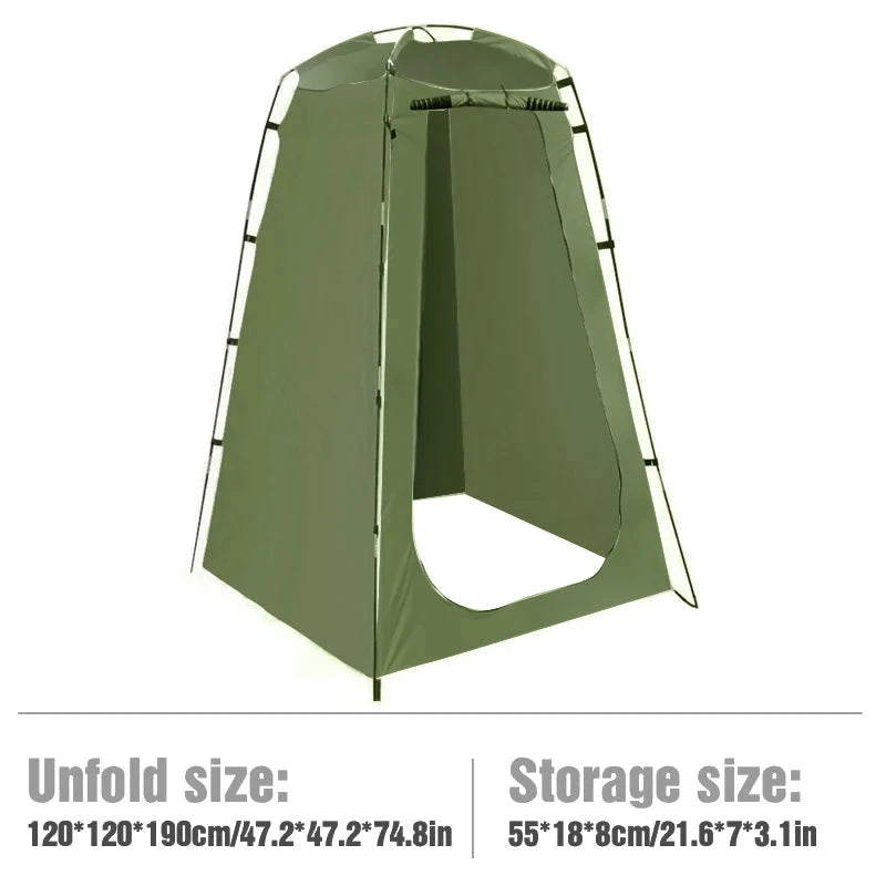 Westtune Portable Privacy Shower Tent Outdoor Waterproof GlowCart