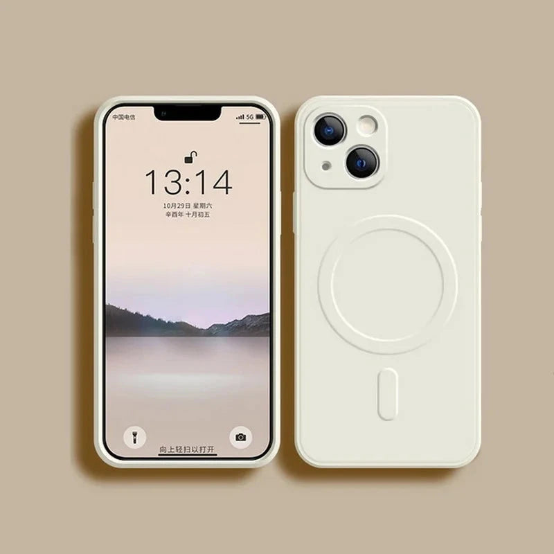 Liquid Silicone Shockproof Case For iPhone 17 16 15 14 13 12 GlowCart