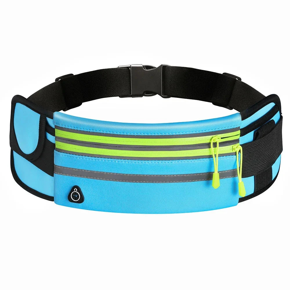 CWIKLES Sports Fanny Pack Women Running Waist Bag Men Belt bag Phone Gym Bag Water Hydration Backpack Running Accessories GlowCart