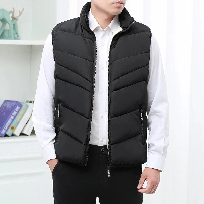 Lamb Velvet Vest for Men Autumn Winter with Plus Velvet GlowCart