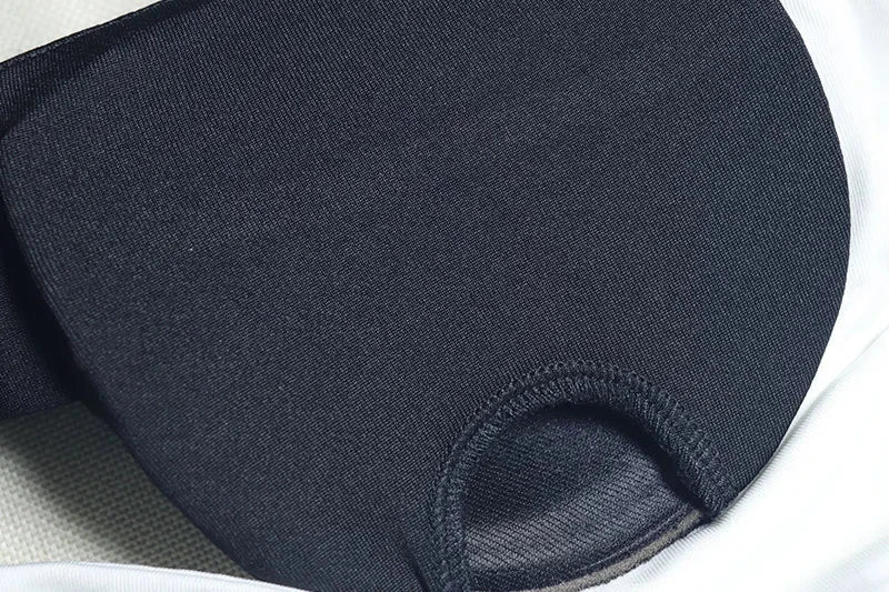 CM.YAYA Women Sleeveless Strapless Patchwork Bodycon Long GlowCart