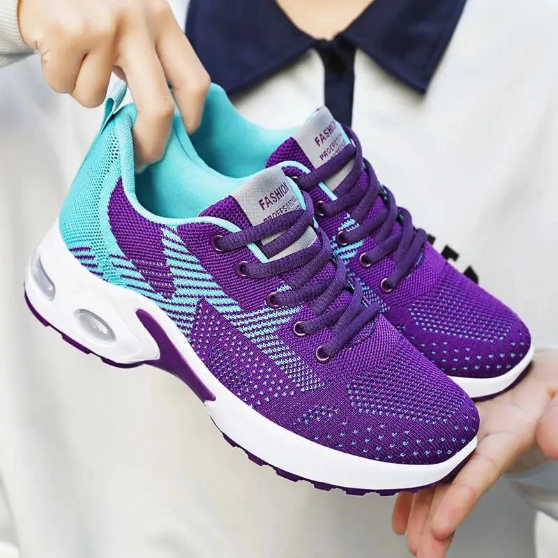 Women's shoes casual sneaker soft soled mesh breathable GlowCart