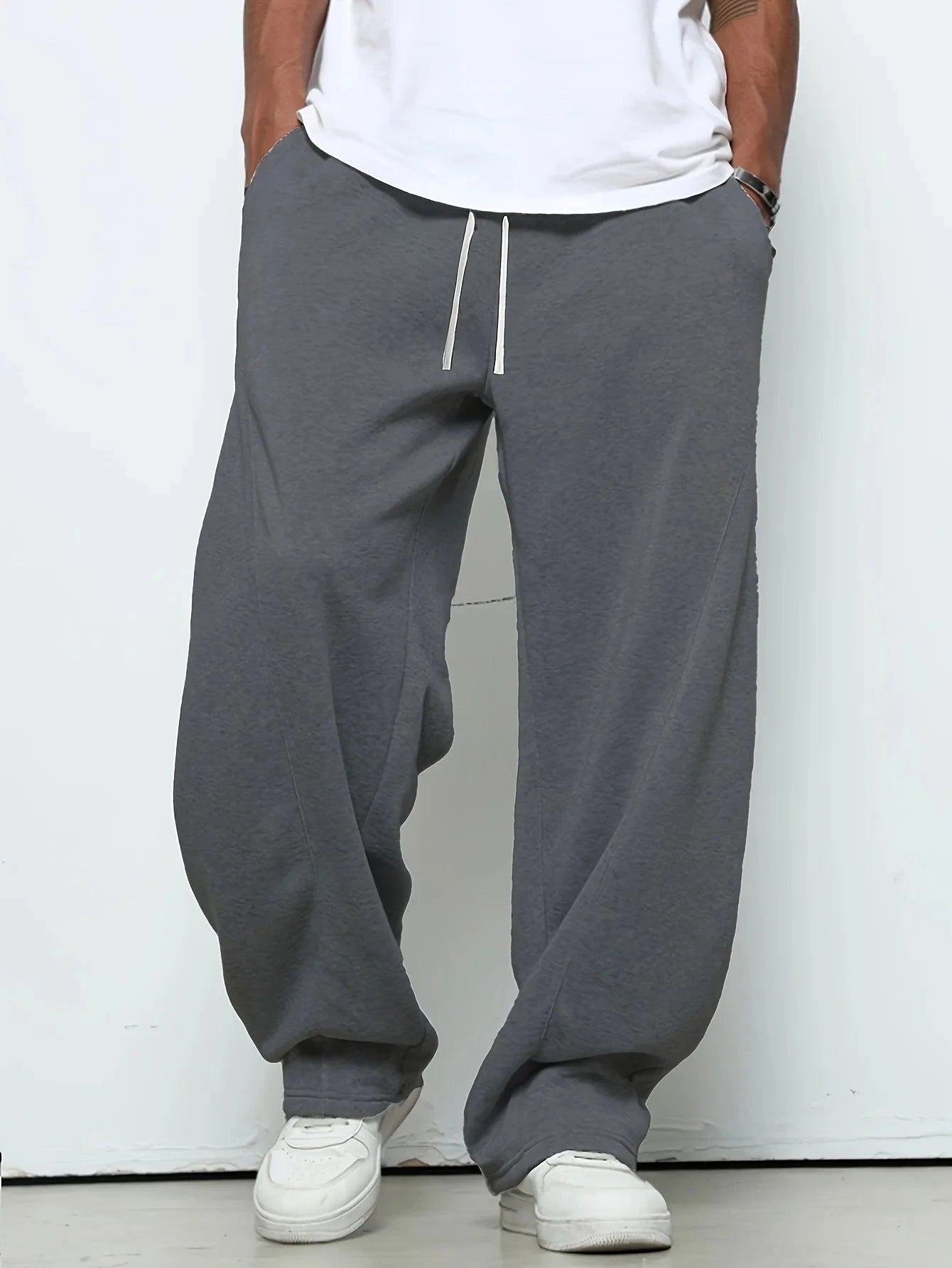 Men's heavy breathable sports jogging pants elastic GlowCart