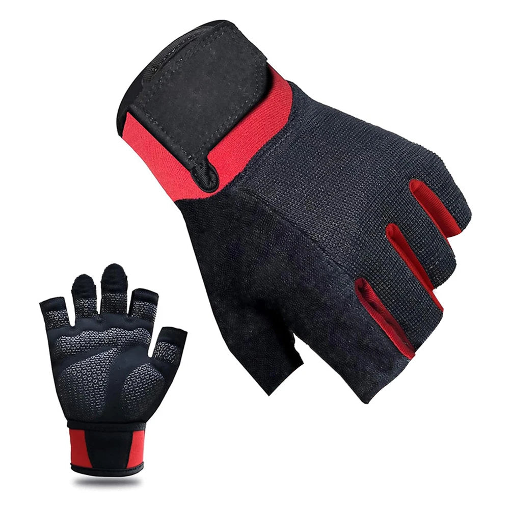 Weight Lifting Gloves Half Finger Workout Gloves Exercise Gloves for Men and Women for Weight Lifting Cycling Gym Training GlowCart