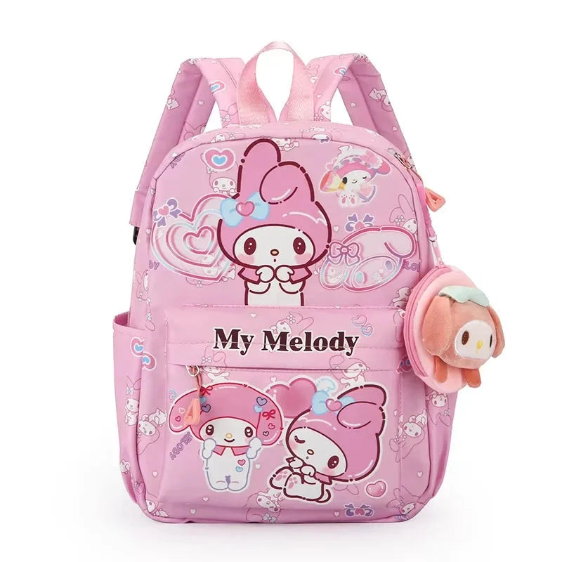 Cute HelloKitty Kuromi Children School Stationery Bag Kawaii GlowCart