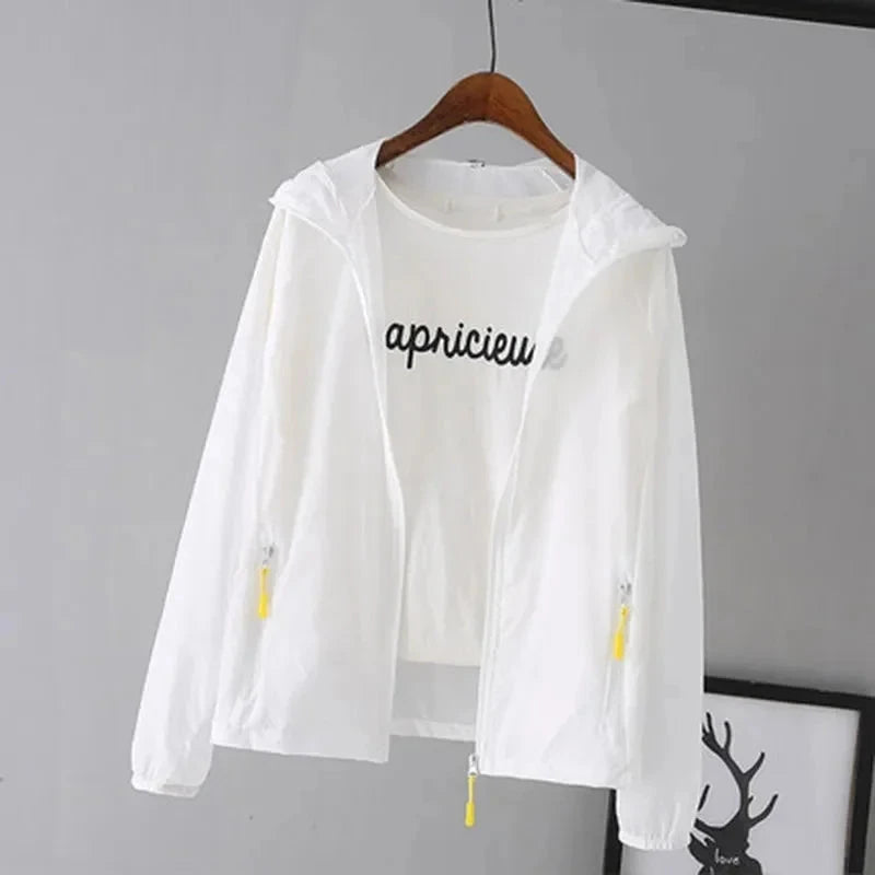 2024 New Women Jacket Spring Summer Thin Coat Oversized GlowCart