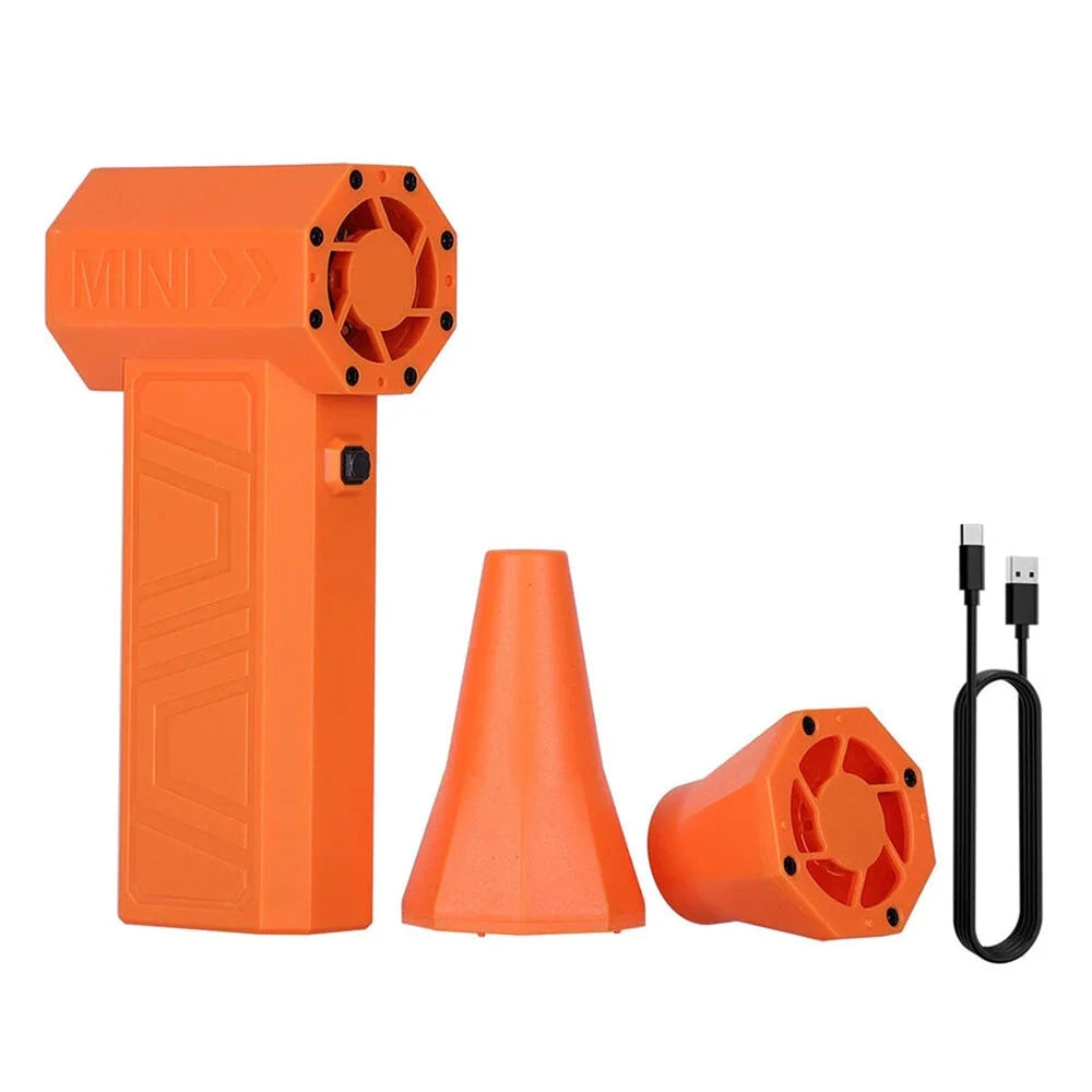 130000RPM Mini Fan Electric Air Duster Adjustable wind speed GlowCart