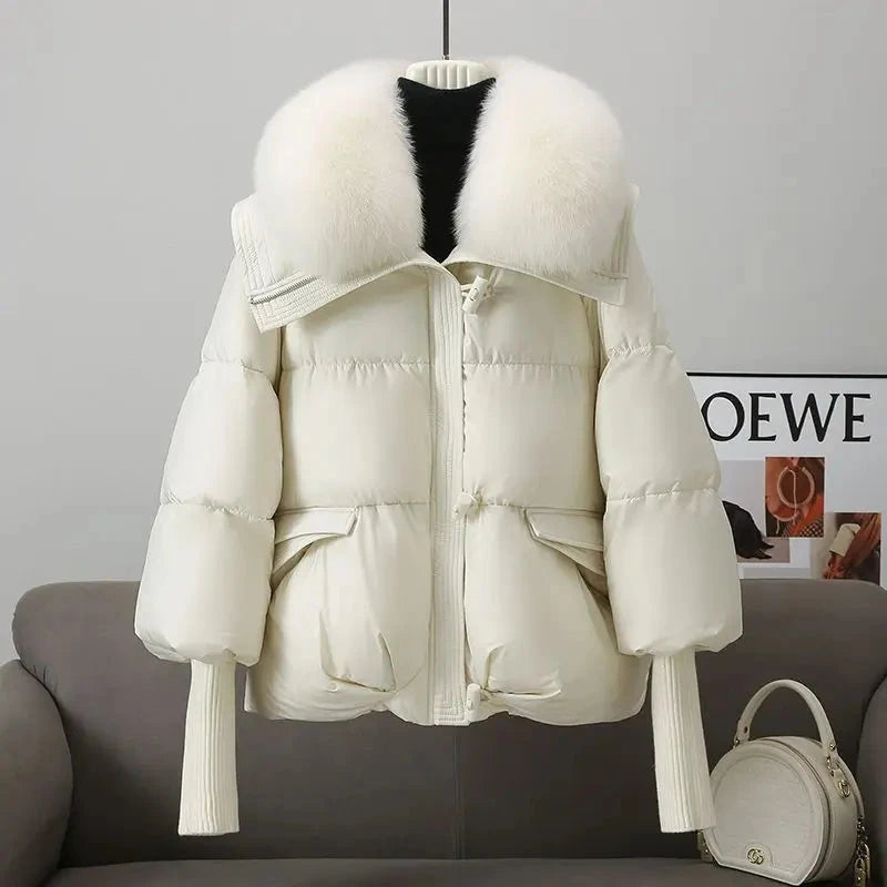 2025 Down Cotton Short Padded Jacket Women Parkas Autumn GlowCart