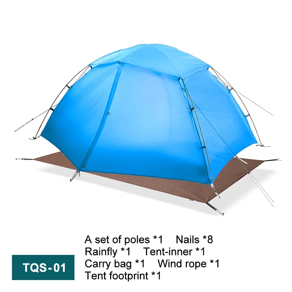 Outdoor Camping Tent 2 person External-Hanging 15D Nylon GlowCart
