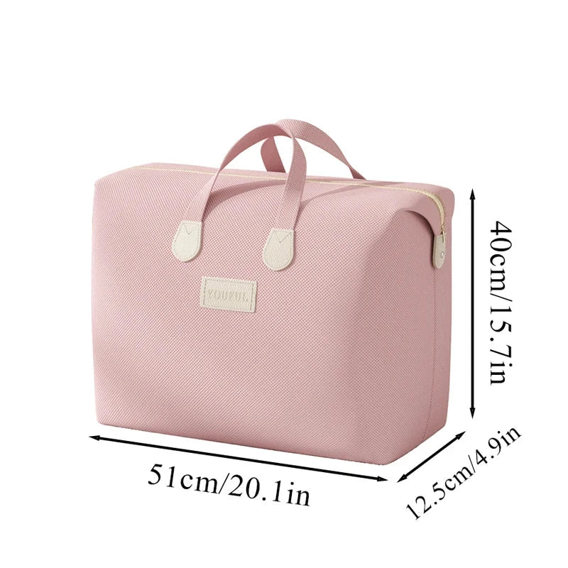 Foldable travel bag Tote non-woven large capacity duffel bag GlowCart