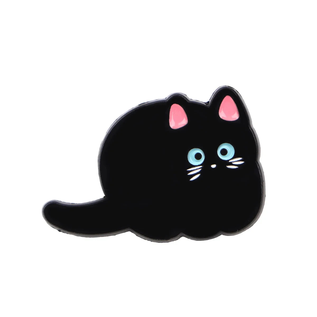Cute Black Cat Enamel Pin Animal Brooch Pines Lapel Pins GlowCart