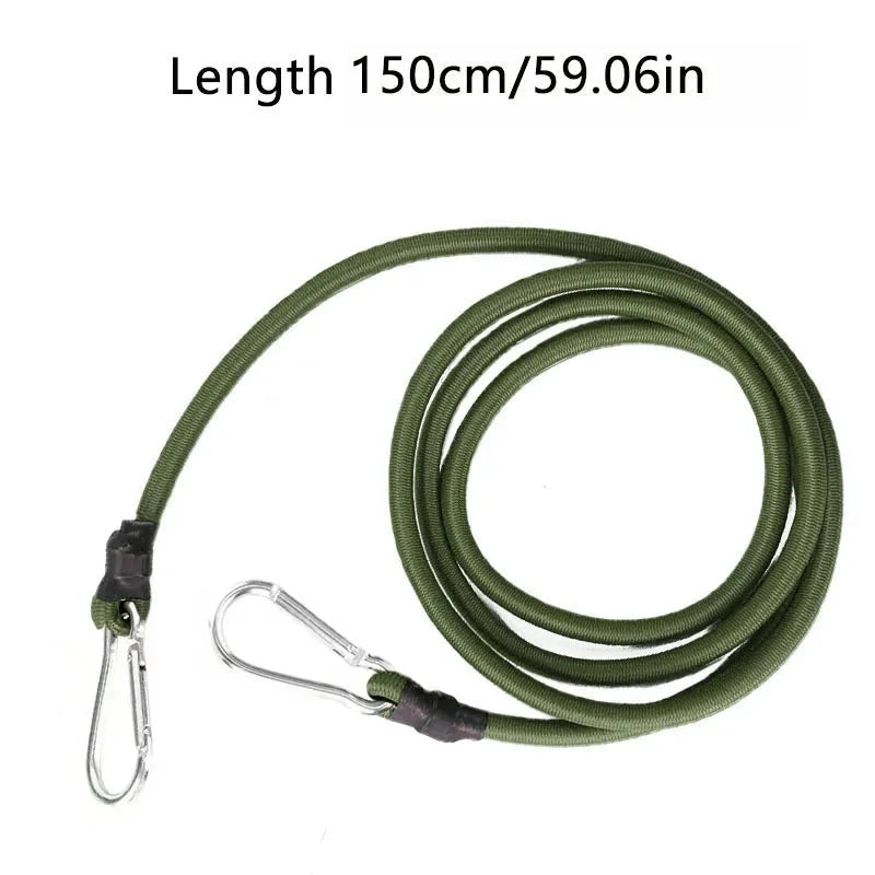 30-210cm Outdoor Elastic Tie Rope Tent Fixed Rope Bicycle GlowCart