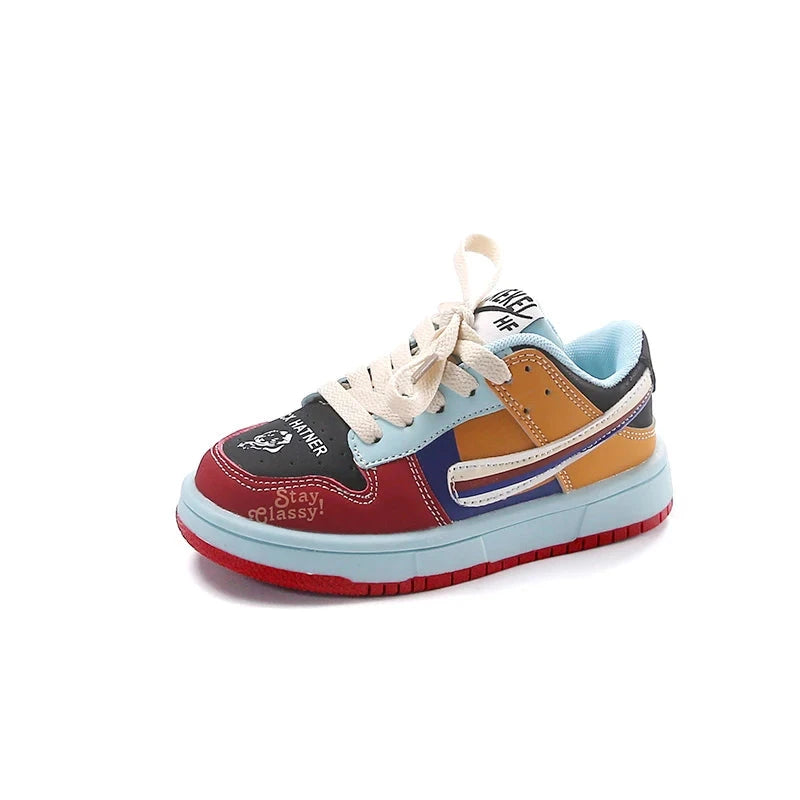 New Style Spring Autumn Children's Casual Sneakers Comfortable Breathable Sports Shoes for Boys and Girls Kids Shoes GlowCart