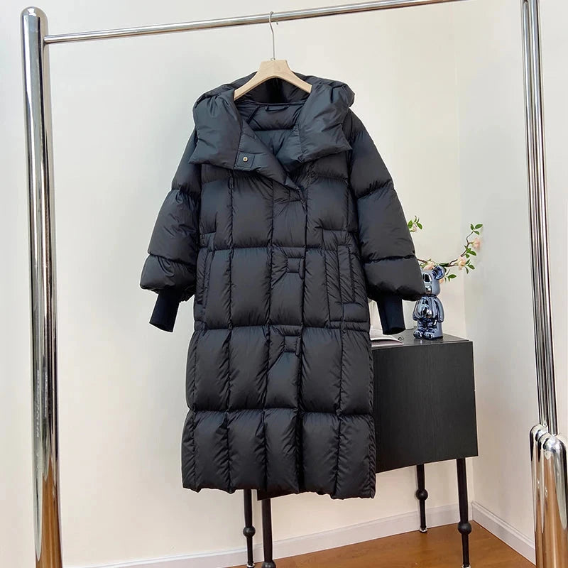 Winter Fashion Goose Down Jacket Women's 2023 New High GlowCart