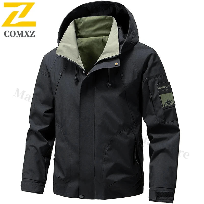 Gorpcore Men's Rainproof Fishing Jacket Autumn Large Size GlowCart