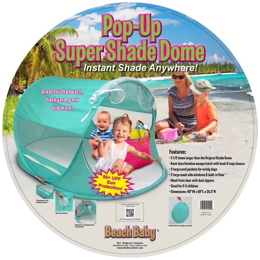 Pop Up Shade Dome Tent Outdoor Sun Shelter Family Camping GlowCart