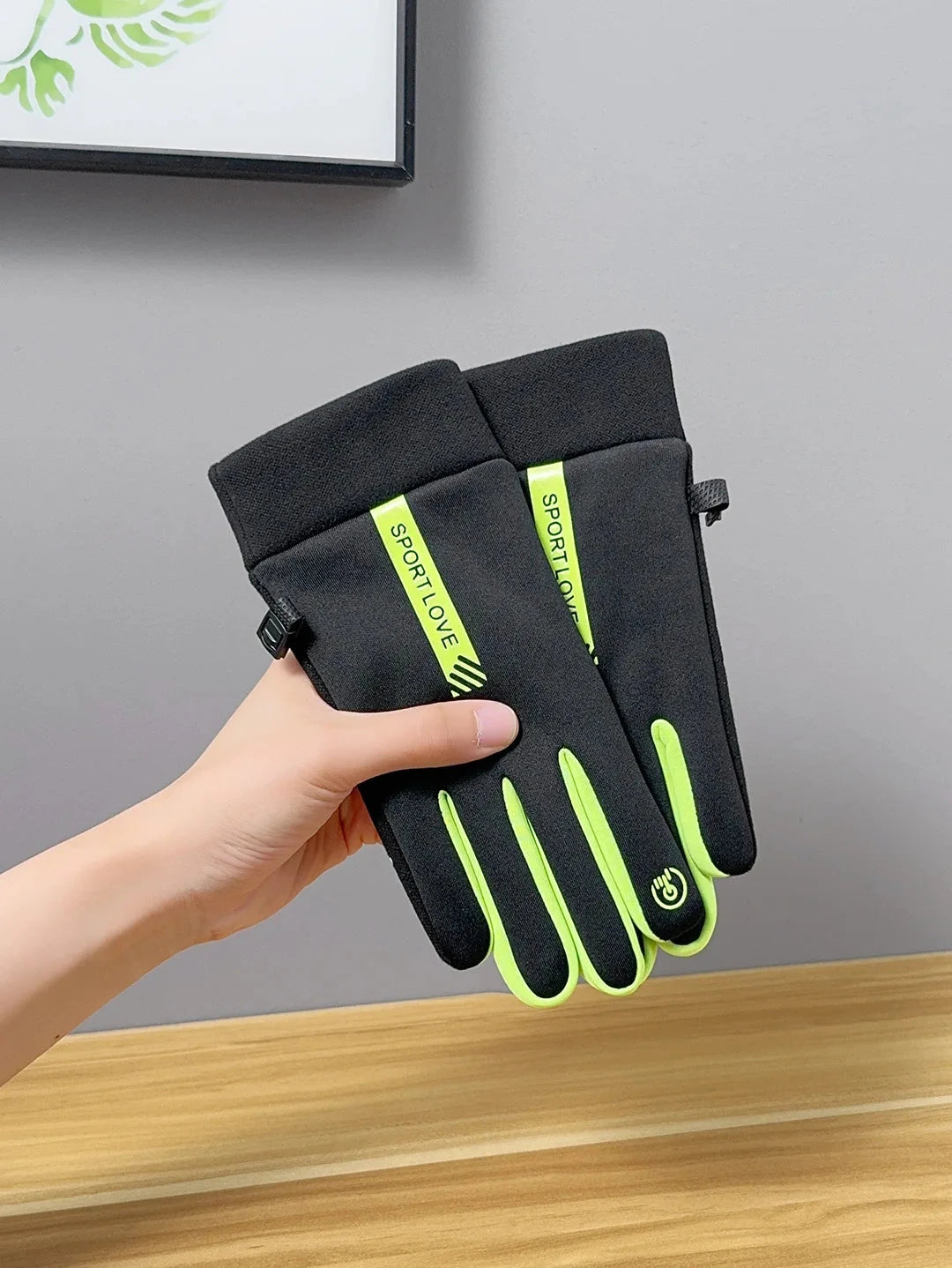 Winter sports warm gloves for men and women riding waterproof, windproof, cold-proof, anti-slip touch screen GlowCart