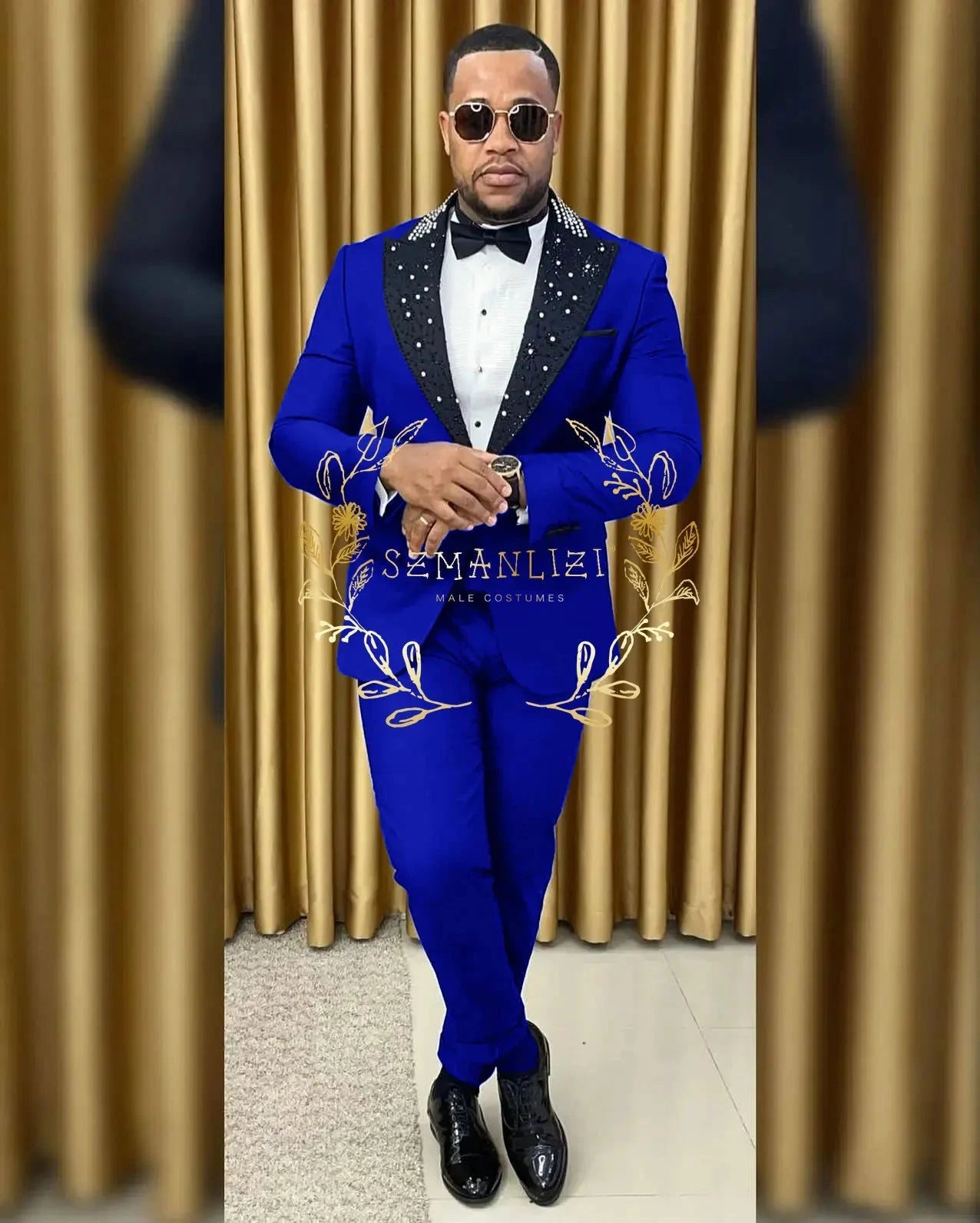 Luxury Wedding Suits For Men Groom Wear Tuxedos Handmade GlowCart