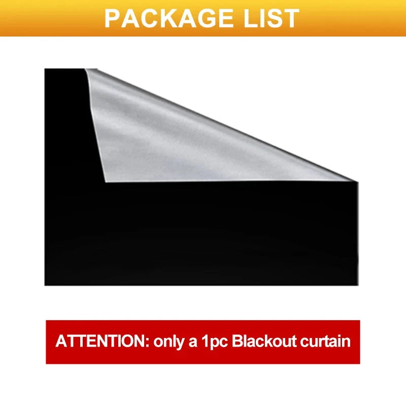 100% Blackout Curtain Removable Portable Travel Blocking GlowCart