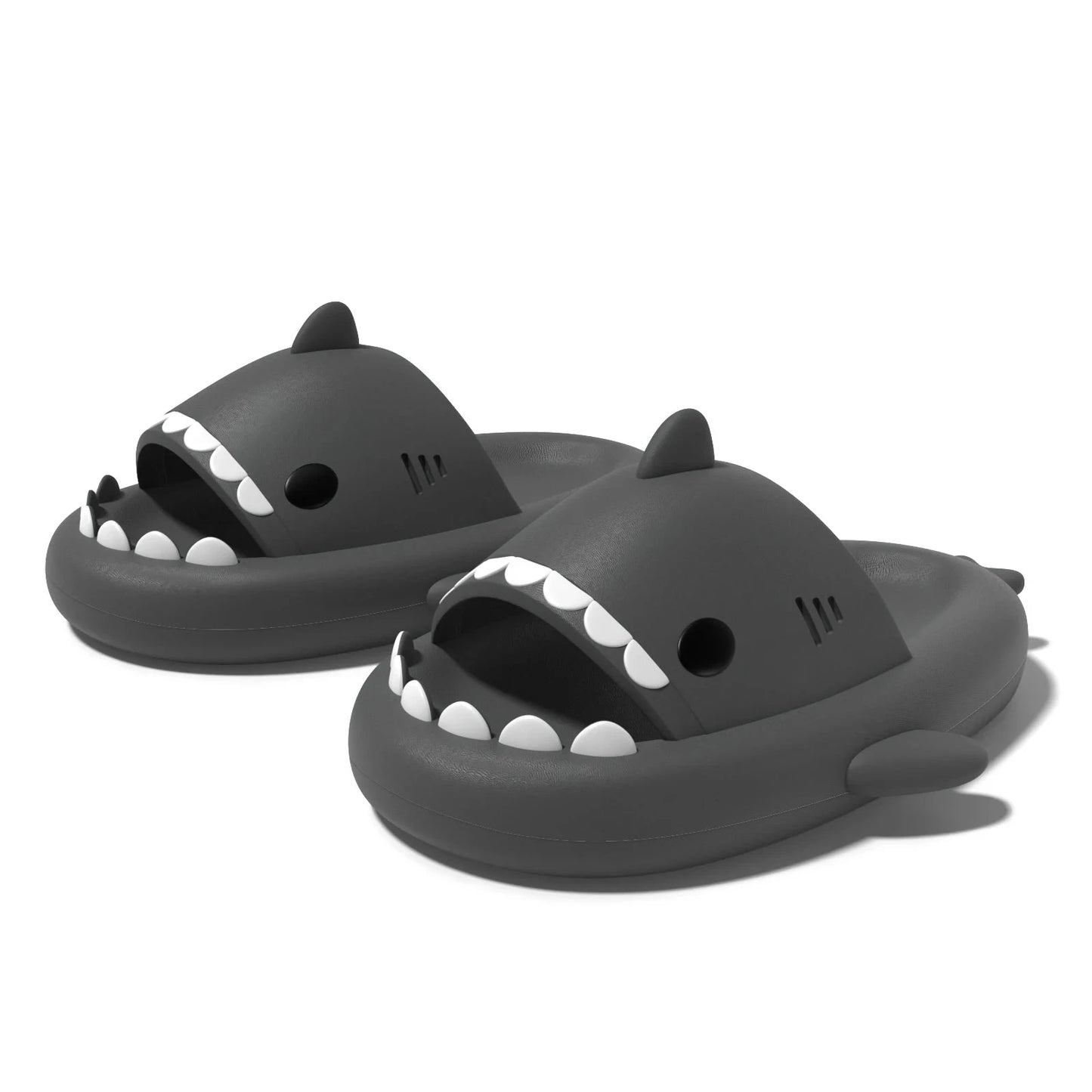 Women's Slippers Cute Cartoon Shark Men Slides Anti Slip GlowCart
