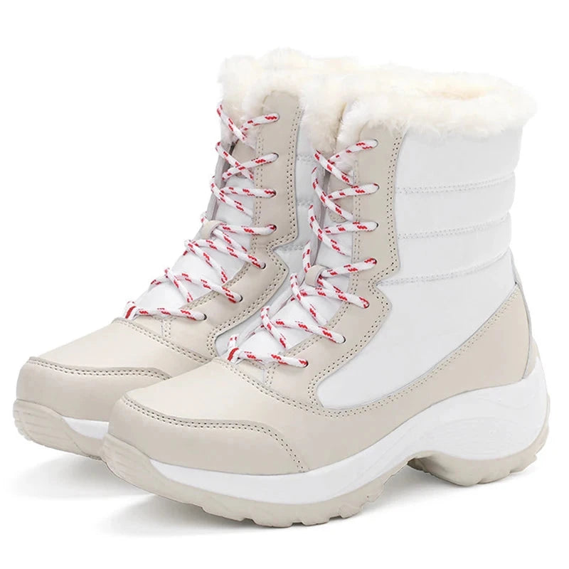 Snow Boots Women Platform Boots Non-slip Women Winter Shoes GlowCart