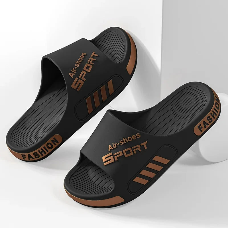 2024 Summer Men's Slippers Soft Bottom over Plus?size Men's GlowCart