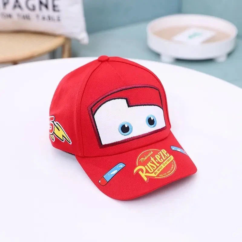 Lightning McQueen spring, autumn and summer children's hat GlowCart
