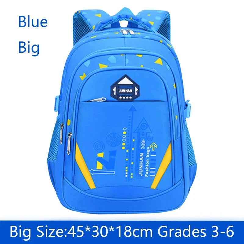 Kid's Shoulder Bag Geometry Pattern Teen Children Backpack Fashion Schoolbag Boy Girl Backpack Book Bag Waterproof Mochila GlowCart