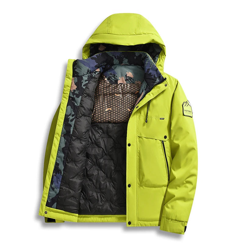 Brand Winter Comfortable Unisex Cotton-Filled Jacket, Relaxed Fit Outdoor Coat, For Daily Casual Wear and Light Sports 2025 GlowCart