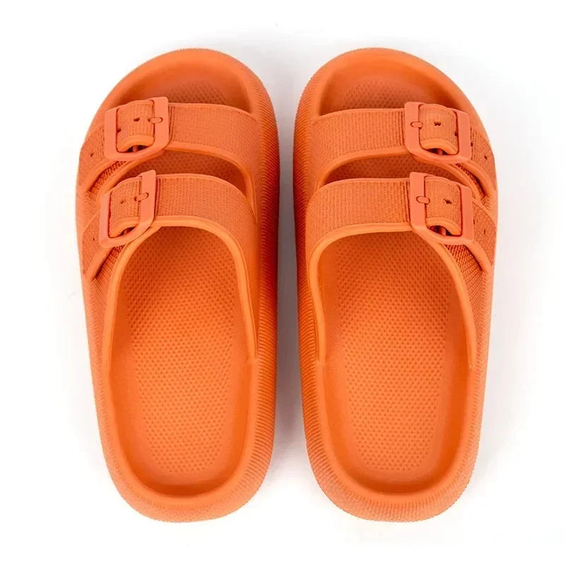 Summer Fashion EVA Women's Thick Bottom Slippers Outdoor Couples Beach Sandals Couples Indoor Home Slippers GlowCart
