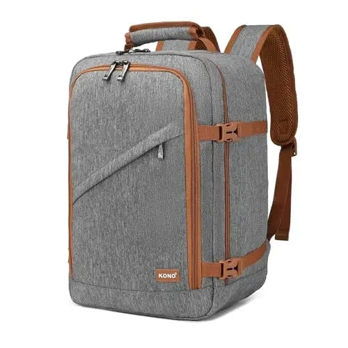 Kono Cabin Bag 40x20x25 for Ryanair Underseat Travel GlowCart