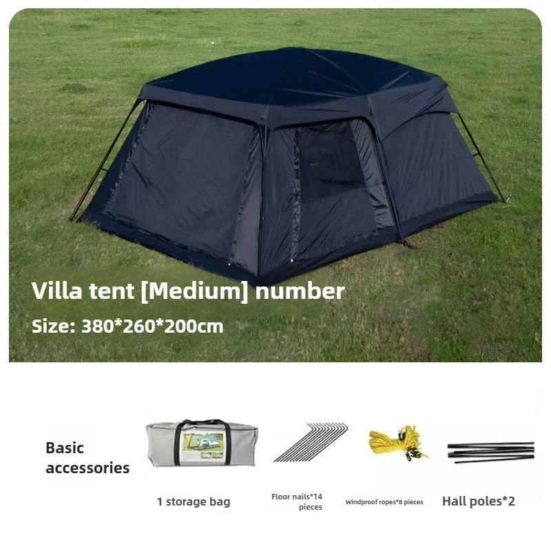 10 People Beach Shading 4 Season Canopy Outdoor Camping Tent GlowCart