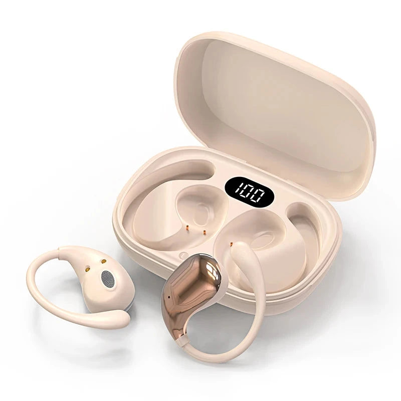 Bluetooth 5.4 Ear Hook Headphones TWS Wireless Earphones GlowCart