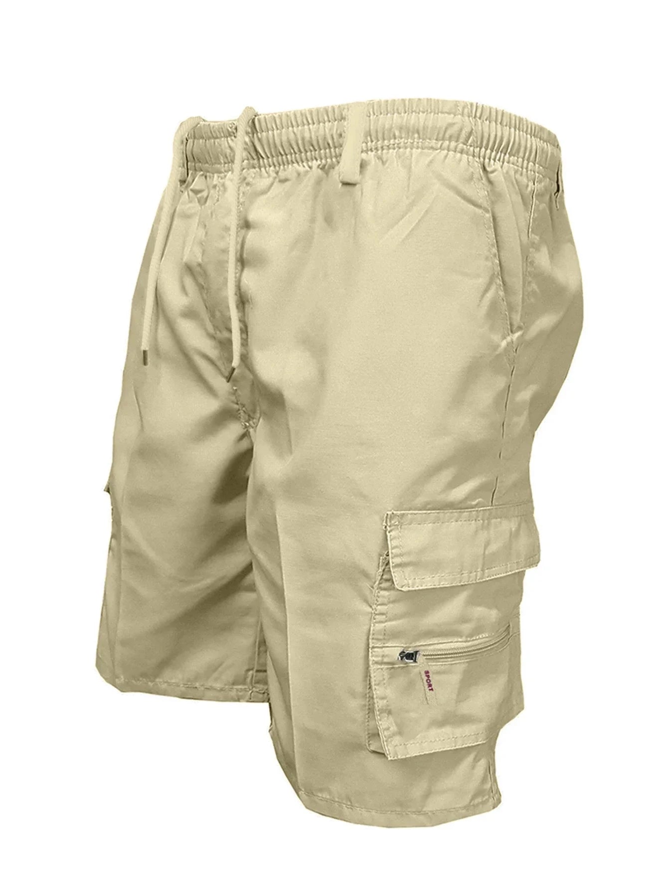 Men's Shorts Loose Large Size Multi-Pocket Overalls Summer GlowCart