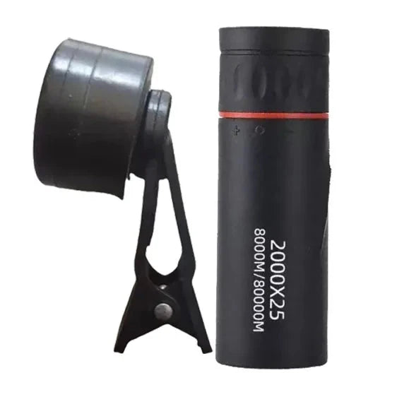 2025 2000X25 HD Monocular Telescope, Compact Portable for GlowCart