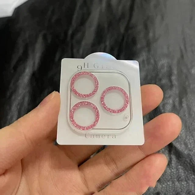 Bling Glitter Diamond Clear Camera Lens Protector Case for GlowCart