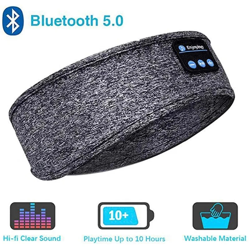 Wireless Bluetooth Earphone Sleeping Band Headphone Music GlowCart