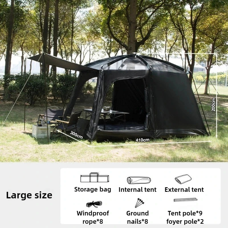 Nature Hike Camping Tent Family Beach Picnic Windproof GlowCart