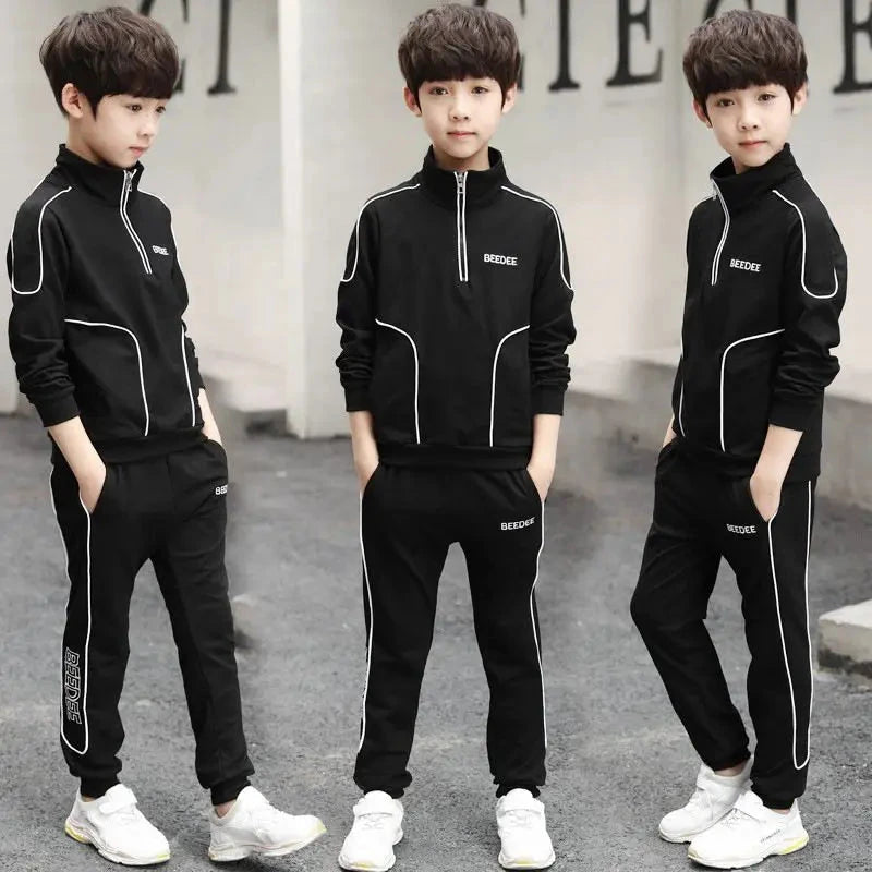 Coat Set Sweatshirt Exercise Boy´s Clothing Children's 7 12 Years Clothes 11 Kids Winter Autumn Sets Boys Outfit Suit Wear Boy's GlowCart