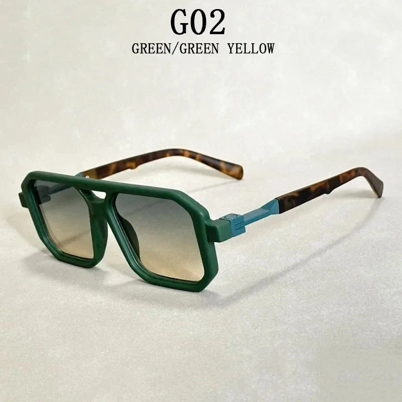 2024 Vintage Fashion Sun Protection Sunglasses for Men GlowCart