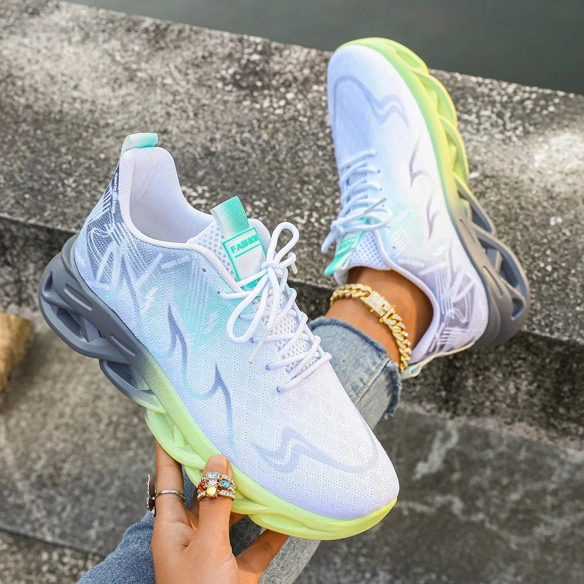 Women Casual Sports Shoes Breathable Lightweight Sneakers GlowCart